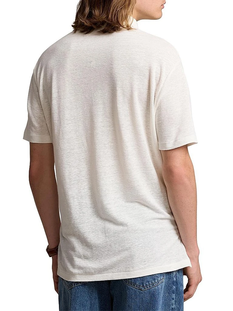 Ralph Lauren Linen Polo Shirt 4