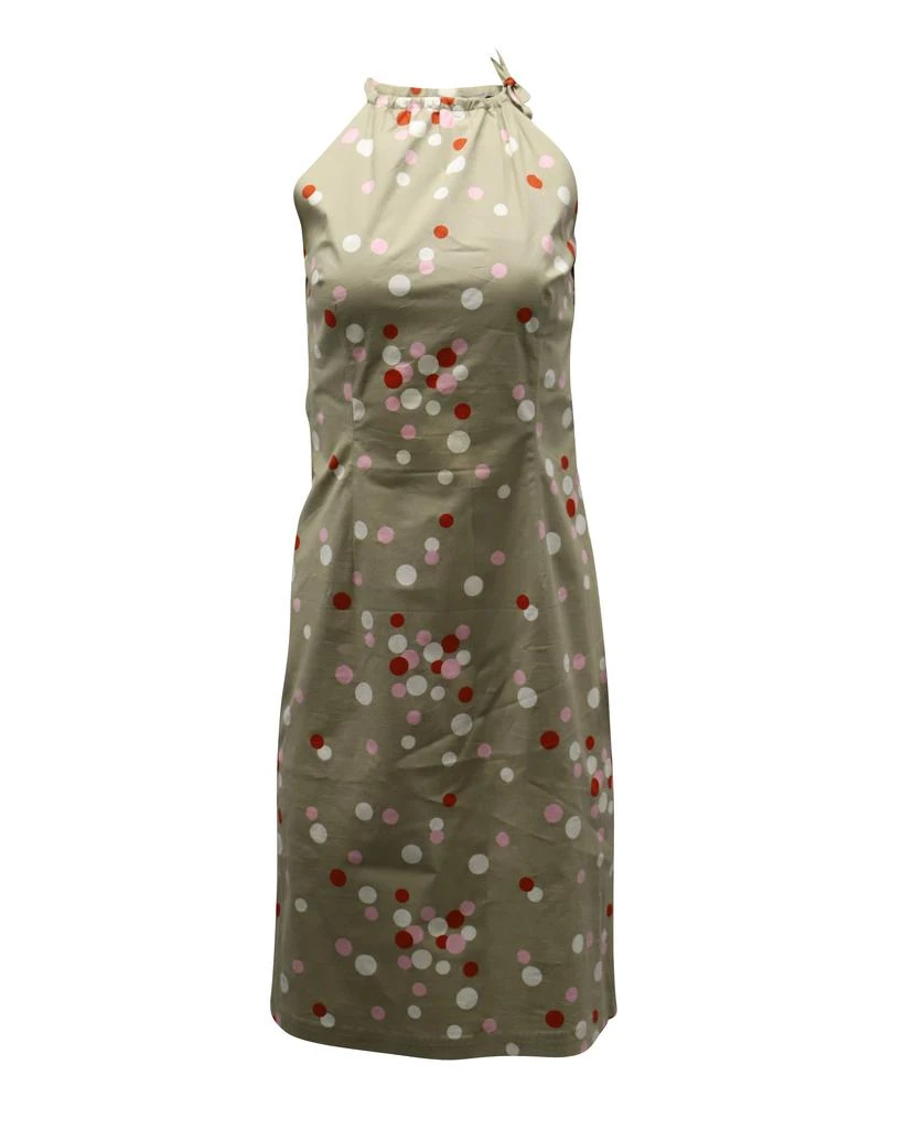 white linen halter maxi dress Down By The Cove Linen Blend Halter Maxi Dress, White / M