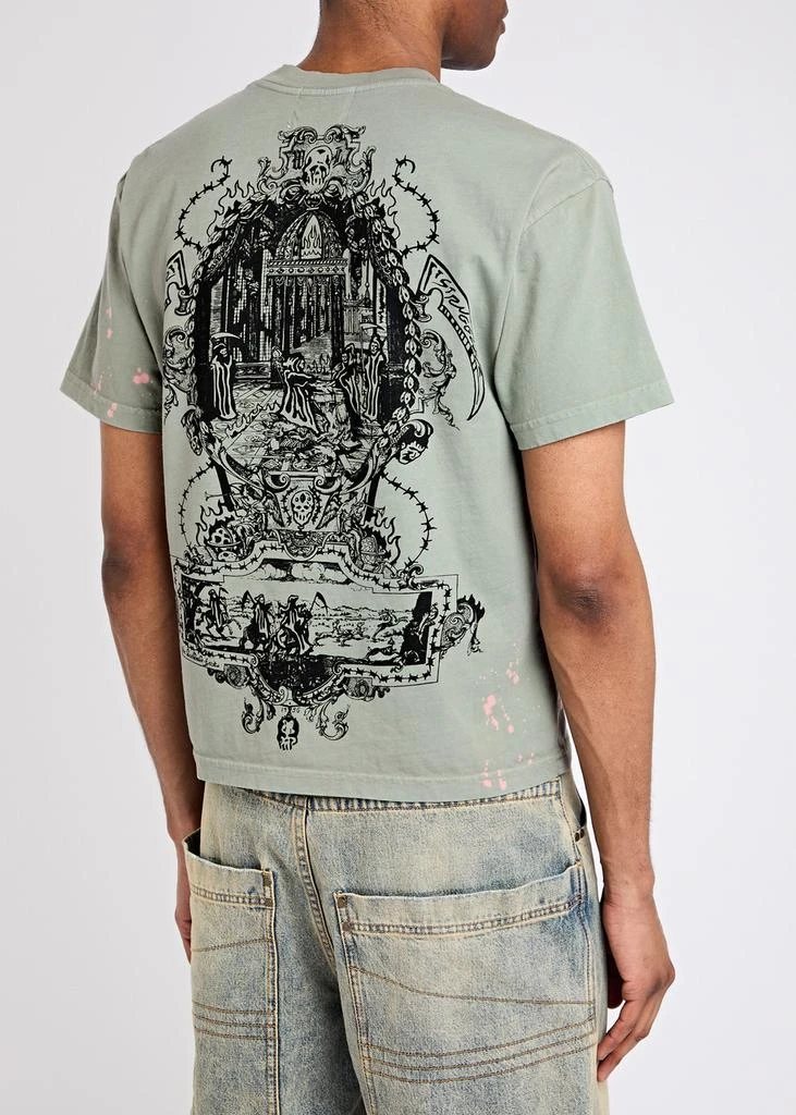 Warren Lotas Dark Feast printed cotton T-Shirt 3