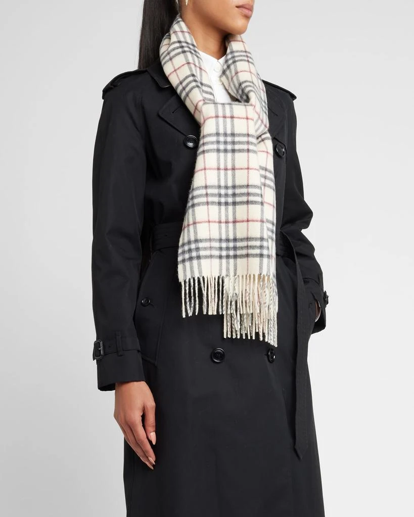 Burberry Vintage Check Cashmere Scarf 3