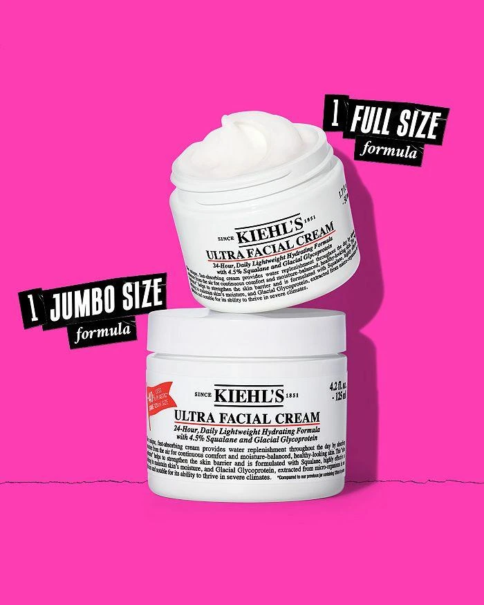 Kiehl's Double Down On Hydration with Ultra Facial Cream Gift Set ($106 value) 2