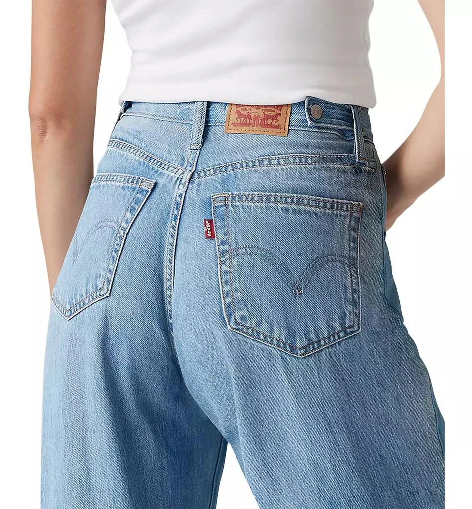 Levi
s Women
s Cinch-Waist Lightweight Baggy Jeans 4