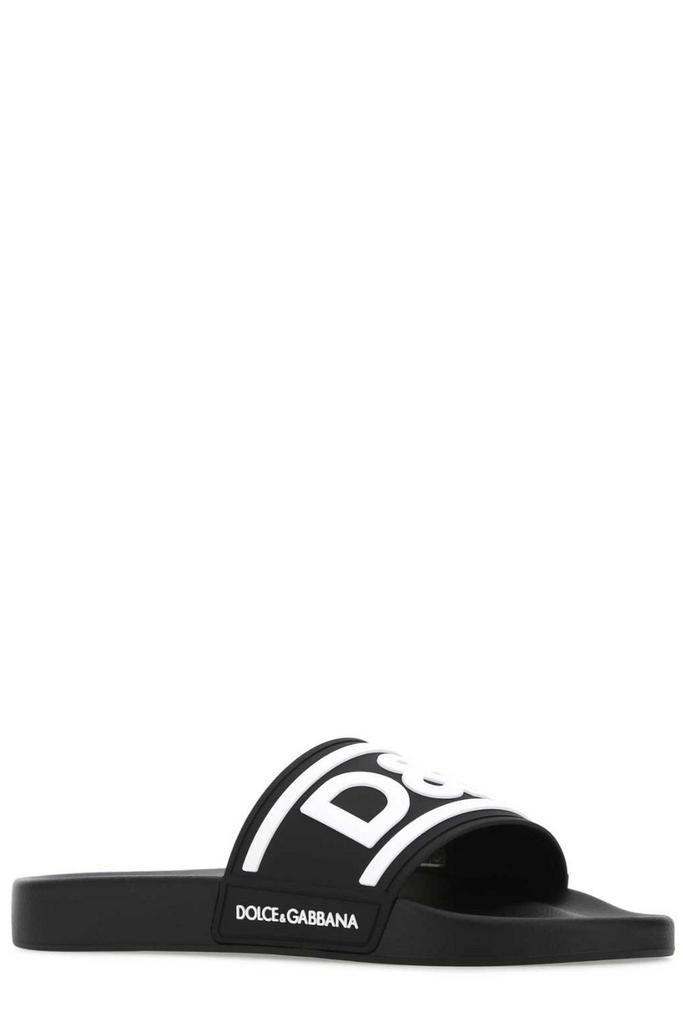 Dolce & Gabbana Dolce & Gabbana Logo Embossed Sandals