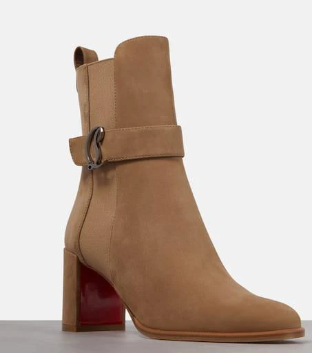 Christian Louboutin CL Chelsea Booty suede ankle boots 6
