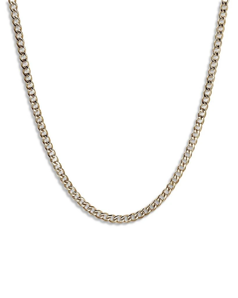 John Hardy Men
s 14K Yellow Gold Chain Curb Link Necklace, 20" 1