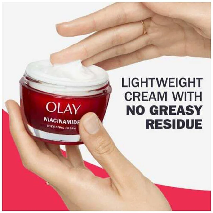 Olay Niacinamide Face Moisturizer, Firming Cream for Hydration and Skin Renewal No Scent 3