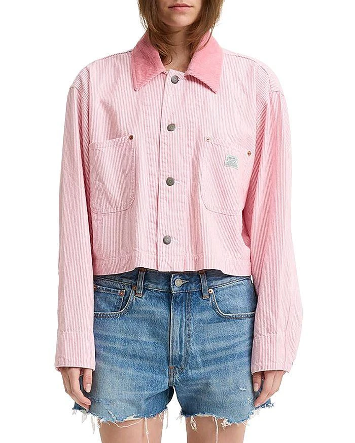 Denimist Cropped Chore Jacket 1