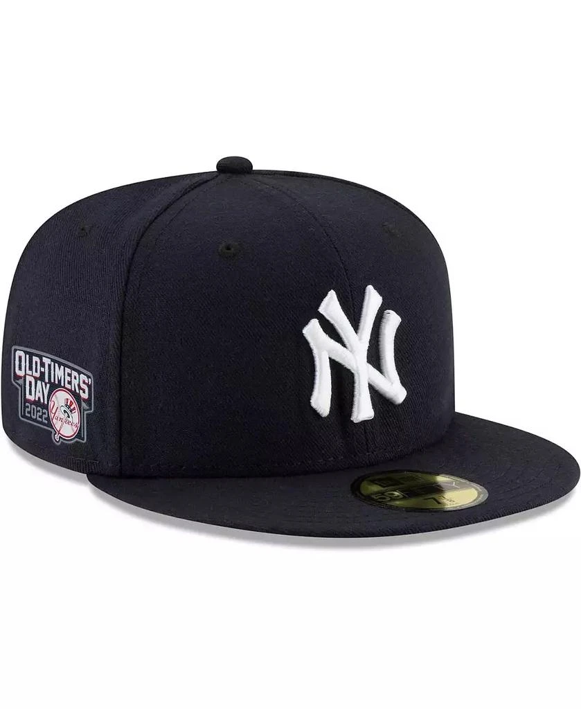 New Era Men's Navy New York Yankees 2022 Old-Timers' Day Authentic Collection On-Field 59FIFTY Fitted Hat 1