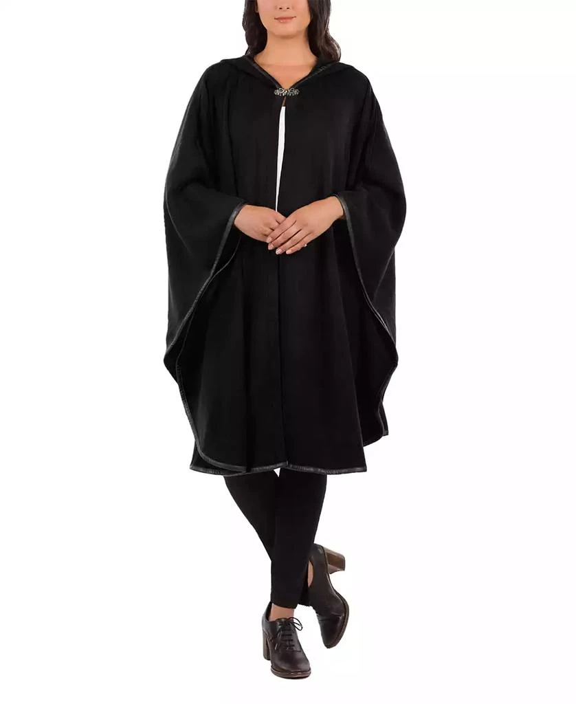 Patricia Nash Women's Hooded Cape with Clasp 1