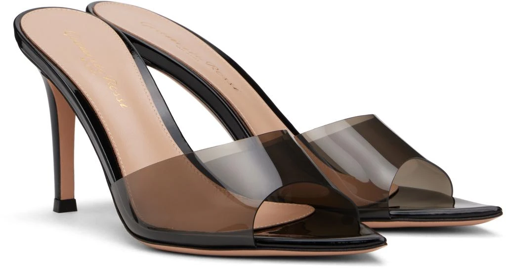 Gianvito Rossi Black Elle 85 Heeled Sandals 4