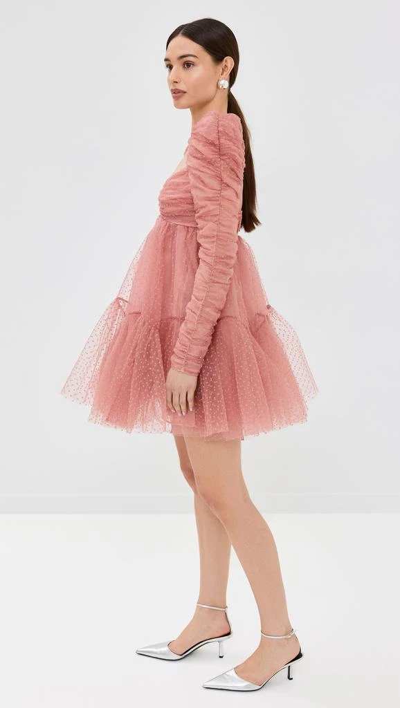 Zimmermann Tulle Ruched Mini Dress 3