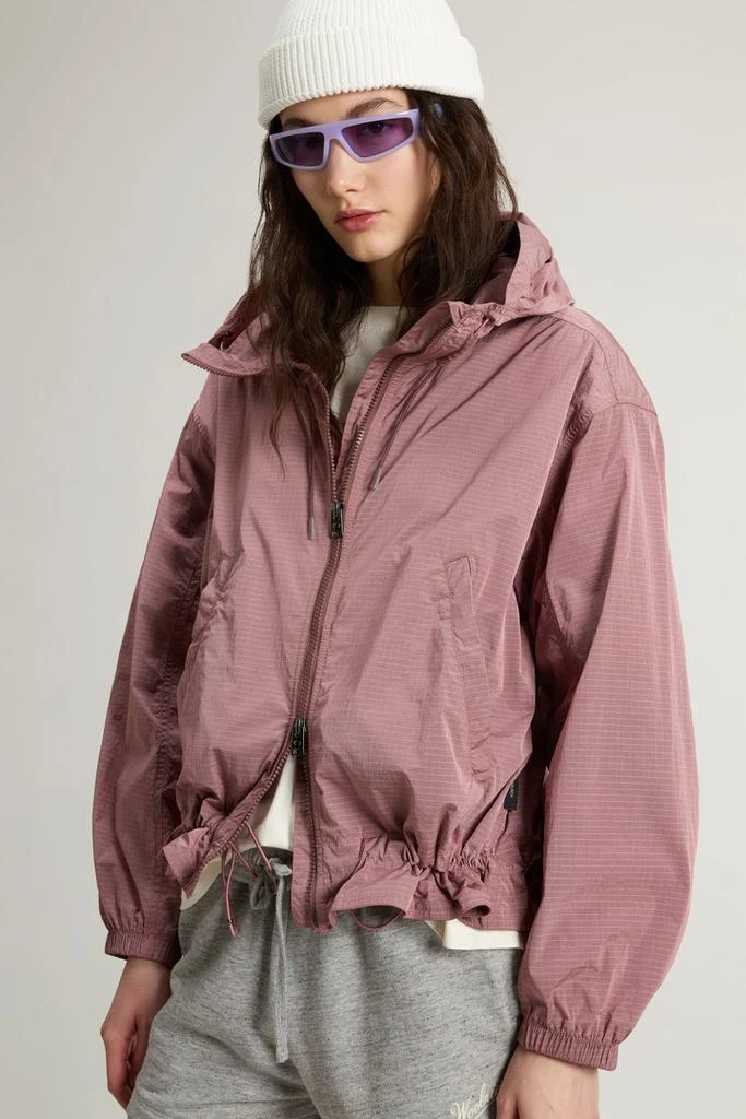 Woolrich Ripstop Fabric Jacket - Women - Pink 4