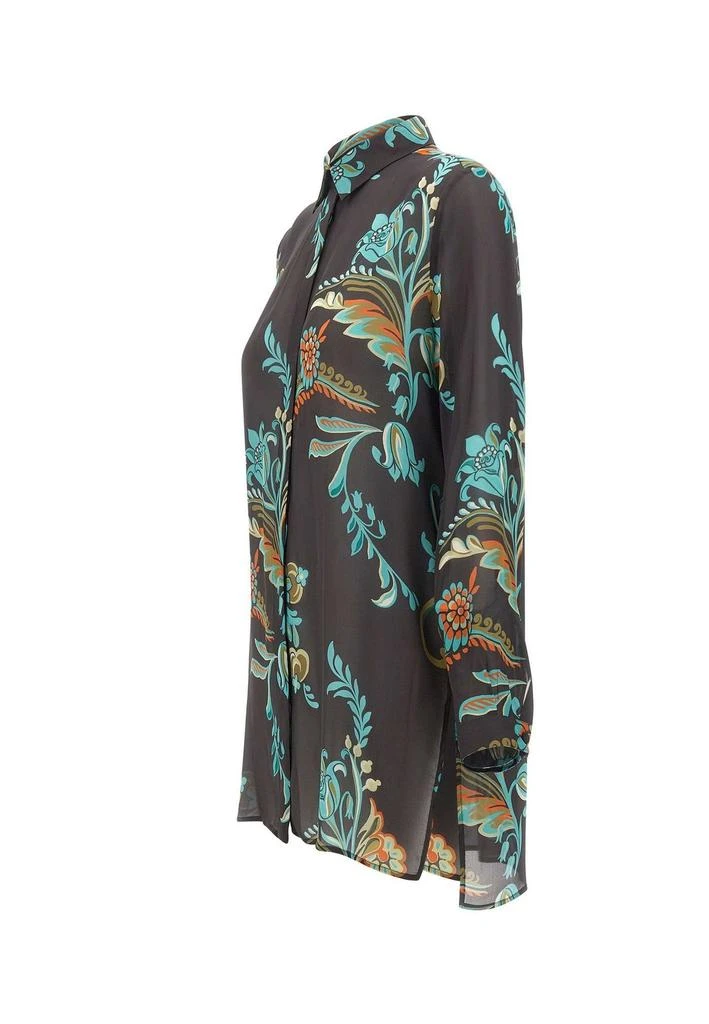 ETRO Etro Daffodil-Motif Long Shirt 3