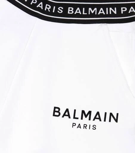 Balmain Logo cotton shorts 3