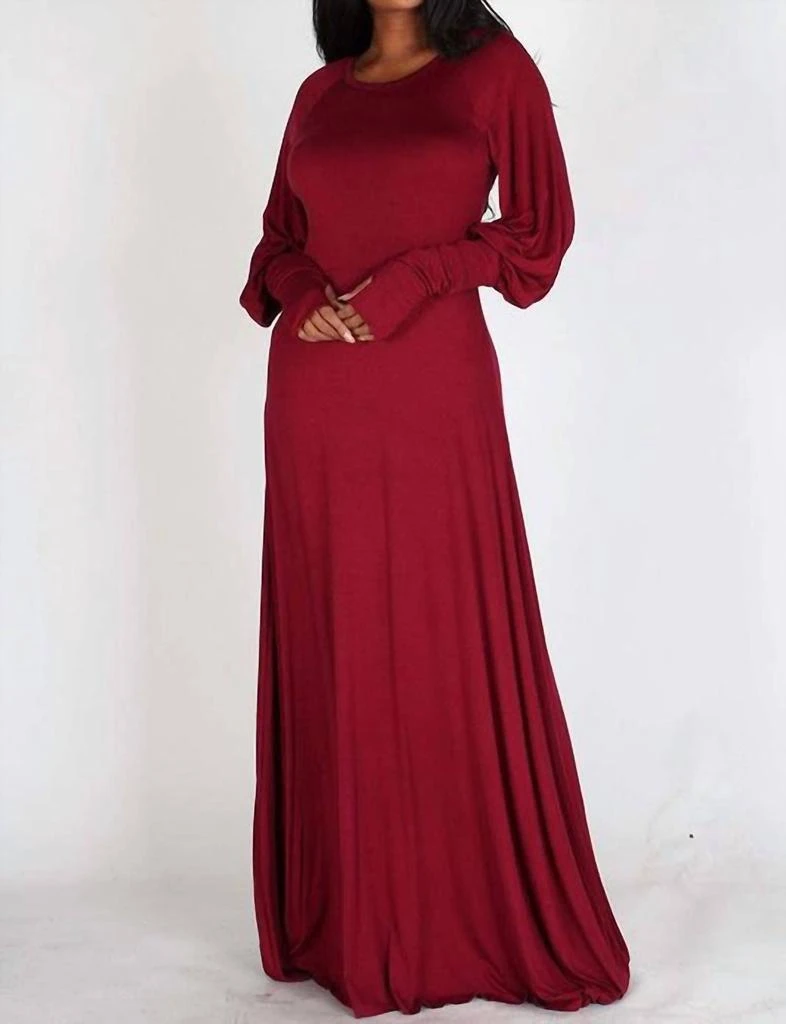 Namatt Design Namatt Design - Lady In Red Maxi Dress 2