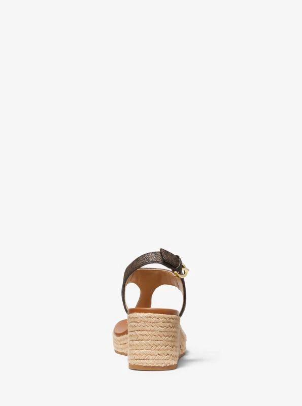 Michael Kors Laney Logo Espadrille Wedge Sandal 3