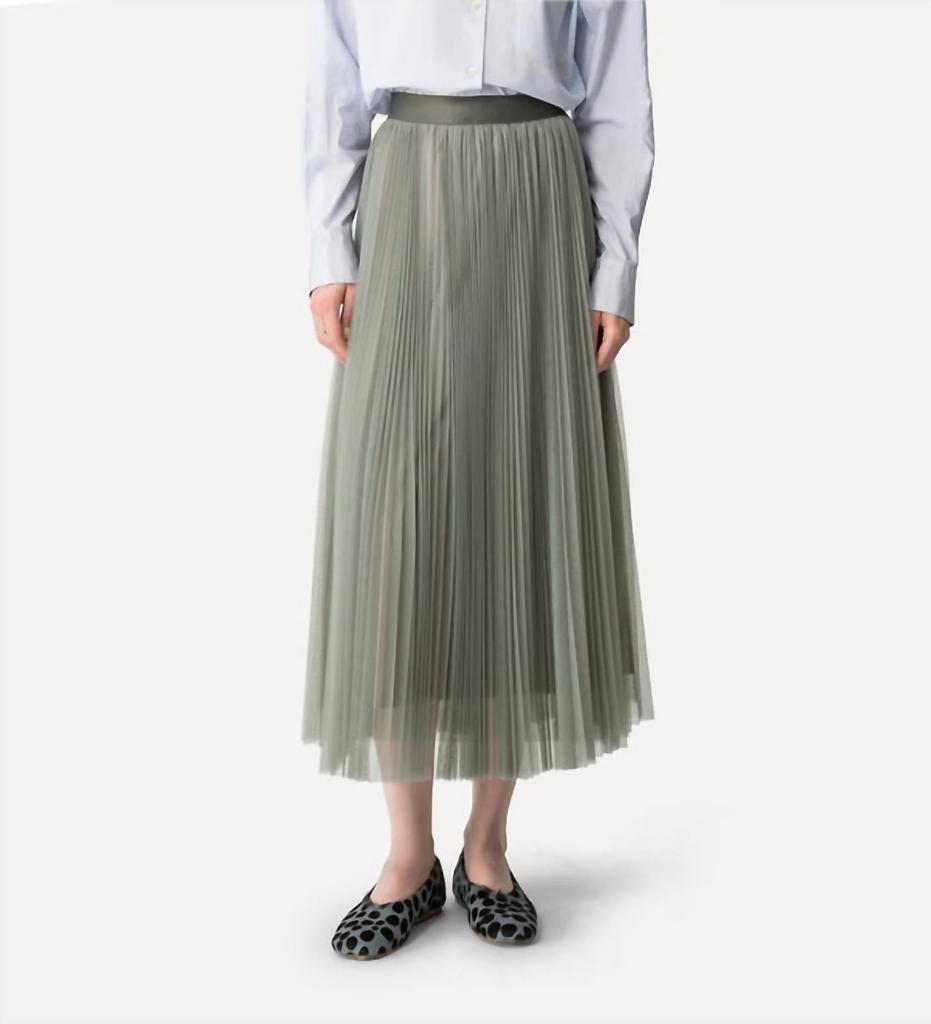 FORTE_FORTE Forte Forte - Tulle Soleil Pliss Skirt