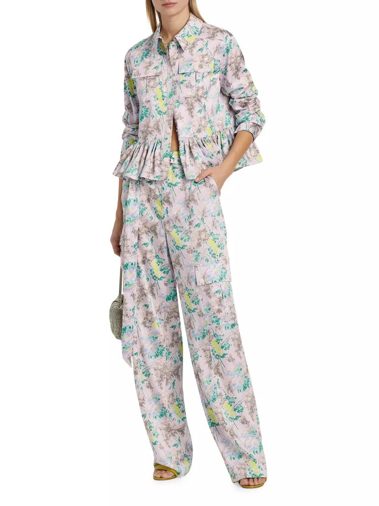 Cinq à Sept Avianna Floral Cargo Pants 2