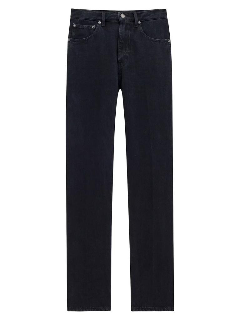 ■Saint Laurent■ Low Rise Straight Fit Denim Pants Sicily B Yves Saint Laurent Low-Rise Jeans in Sicily Denim - Pants