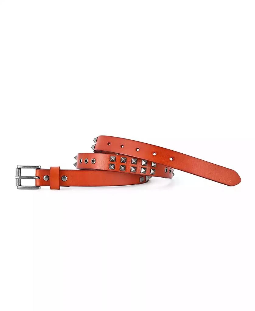 OLD TREND Women's Stud Leather Belt 3