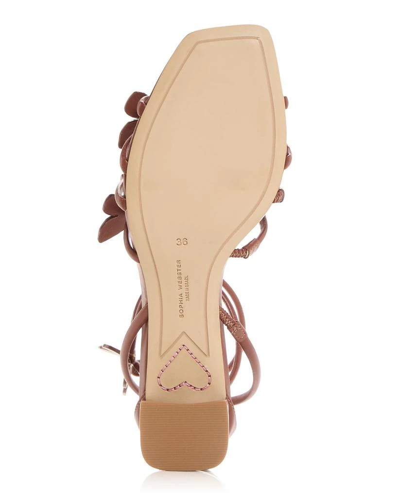 Sophia Webster Women's Vanessa Butterfly Block Heel Sandals 6