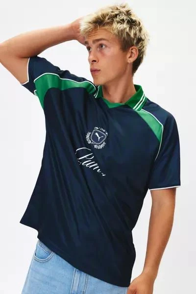 Puma Puma Script Logo Relaxed Soccer Jersey Tee 1