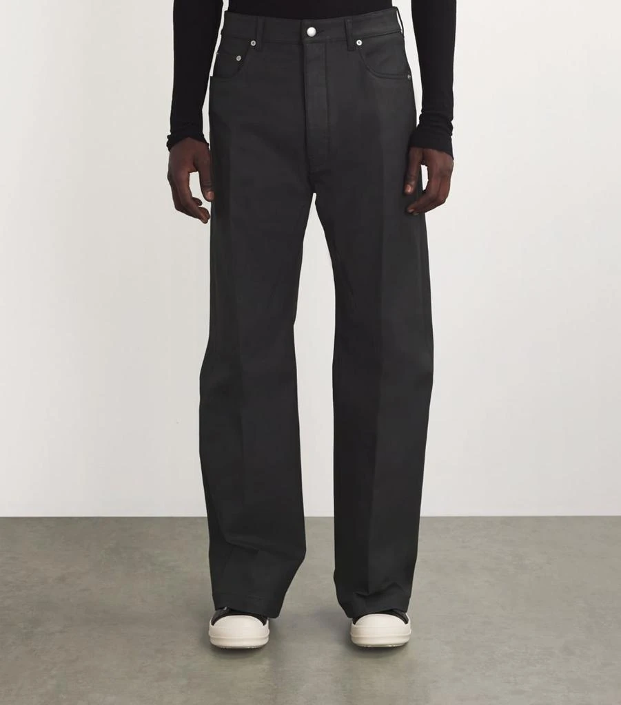 Rick Owens Waxed Geth Jeans 3