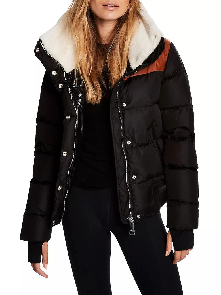 SAM. Sawyer Shearling-Embellished Down Jacket 2