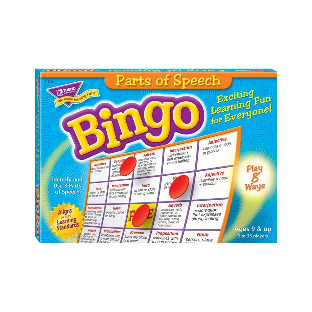 Trend Enterprises Parts of Speech Bingo Game