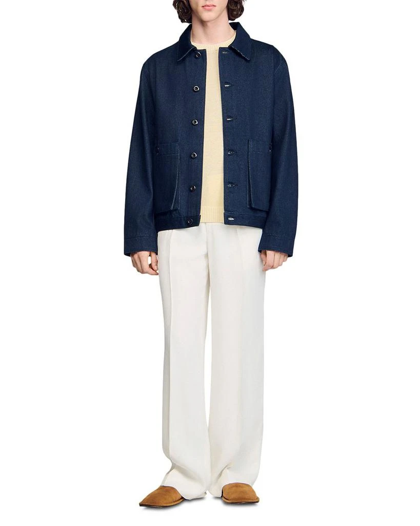 Sandro Denim Worker Jacket 2