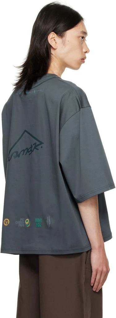 NAMESAKE Blue Mayo Oversized Carabiner T-shirt 3