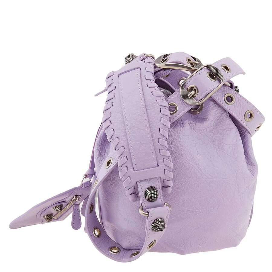 Balenciaga e Cagole Xs Bucket Bag In Light Purple 3