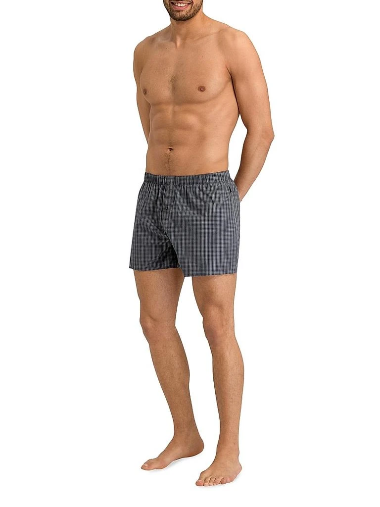 Hanro Fancy Woven Boxers 6