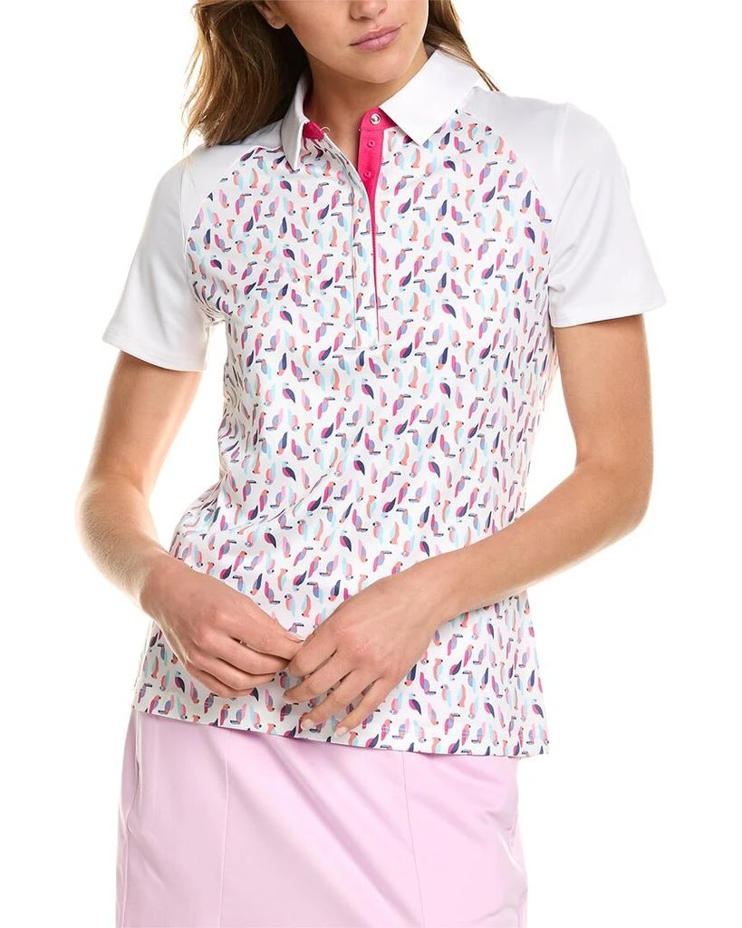 Callaway Birdie Eagle Printed Polo Shirt 1