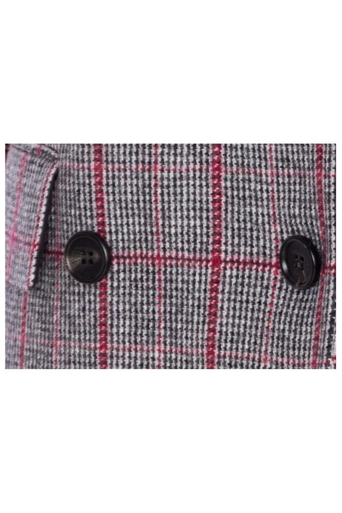 Chloé Chloé Tartan Motif Double-Breasted Blazer 4