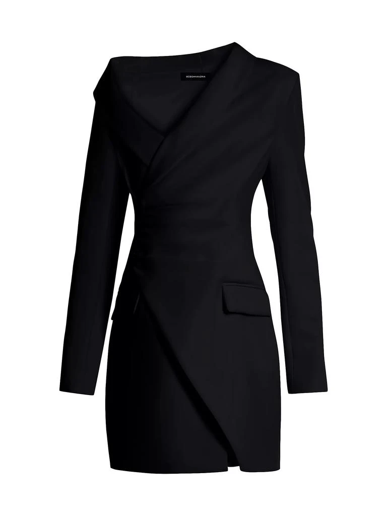 BCBG Asymmetrical Blazer Dress 1