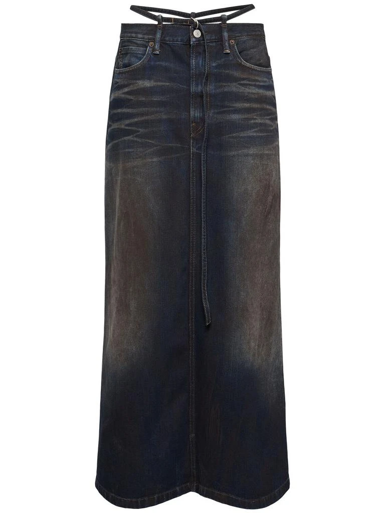 Acne Studios Talia Denim Long Skirt 1