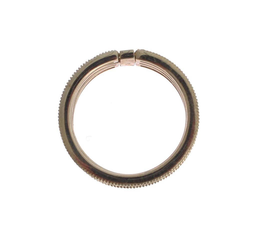Nialaya Nialaya Silver Womens Clear CZ 925 Sterling Ring
