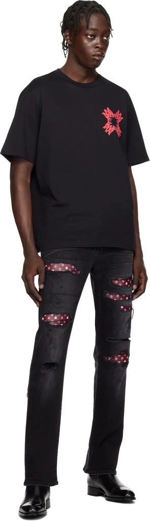 AMIRI Black MA Quad T-shirt 4