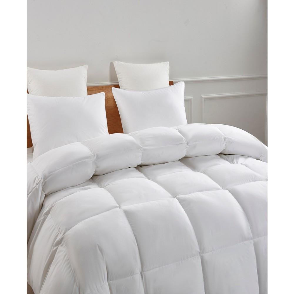 Serta White Goose Feather & Down Fiber All Season Comforter