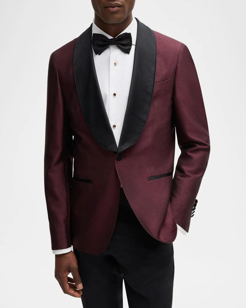 Hugo Boss Men's Heston Silk Shawl Lapel Tuxedo Jacket 2