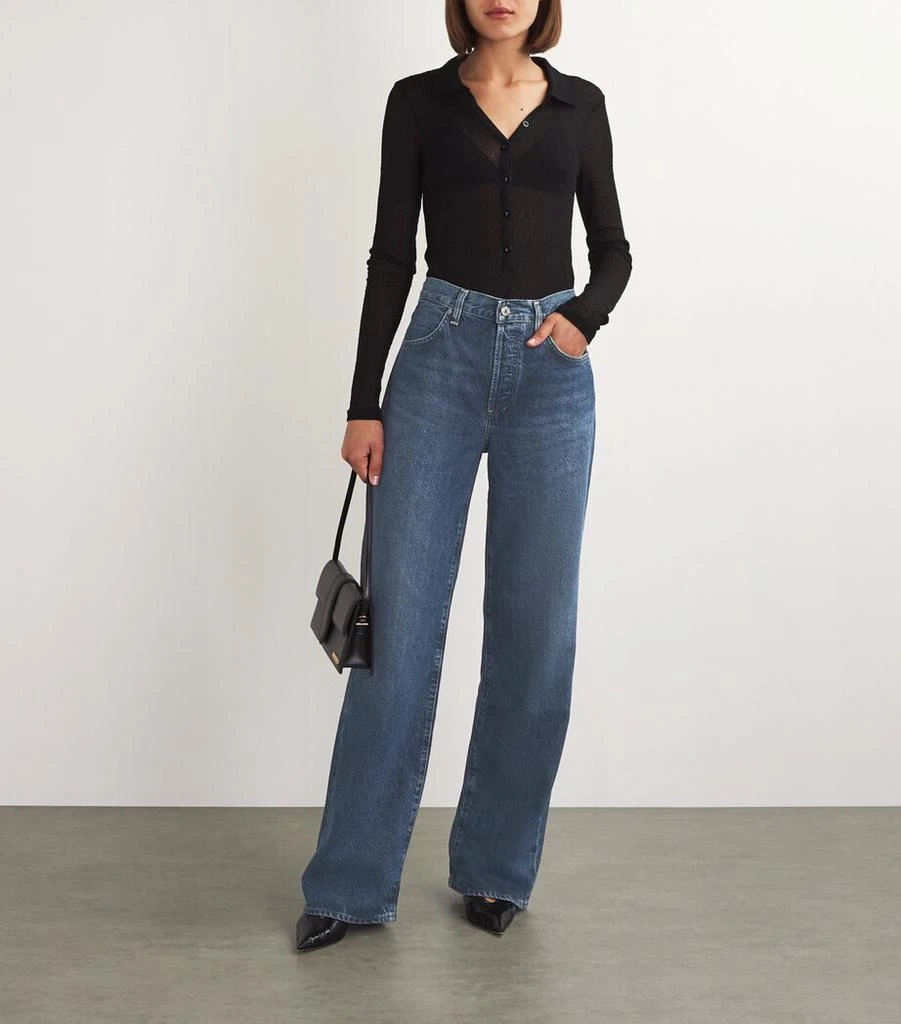 Citizens of Humanity Annina Wide-Leg Jeans 2