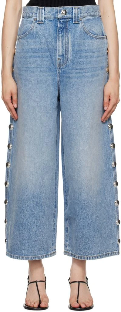 Khaite Blue Rapton Jeans 1