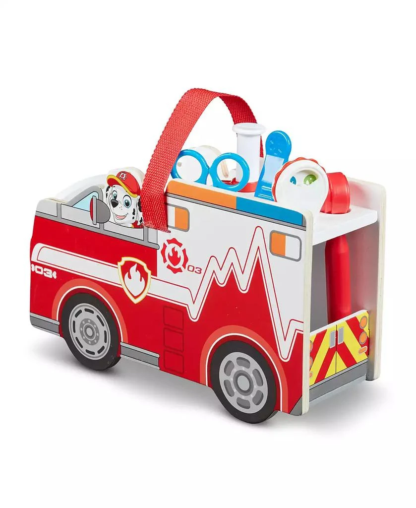 Melissa & Doug Paw Patrol Marshall's Rescue 14 piece Caddy Play Set 8
