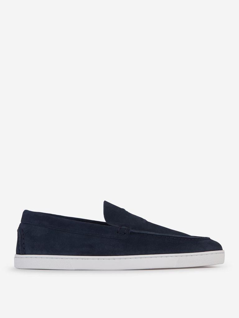 Christian Louboutin Christian Louboutin Leather Slip-On Sneakers