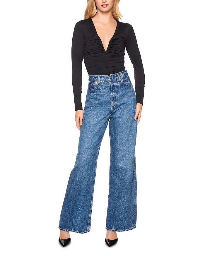Susana Monaco V Wire Long Sleeve Top 4