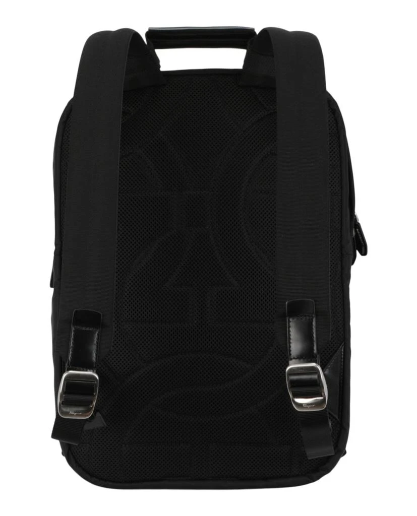 Salvatore Ferragamo Nylon Gancini Technical Backpack 4