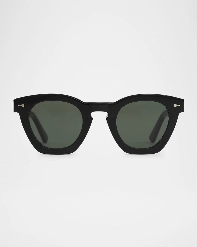 AHLEM Montorgeuile Acetate & Nylon Square Sunglasses 1