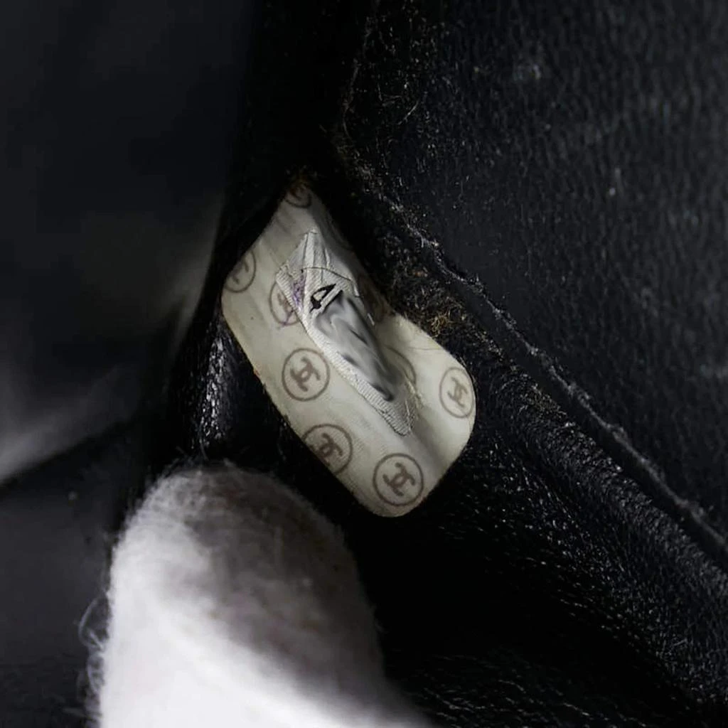 Chanel Chanel Black Quilted Leather GST Tote Bag 10