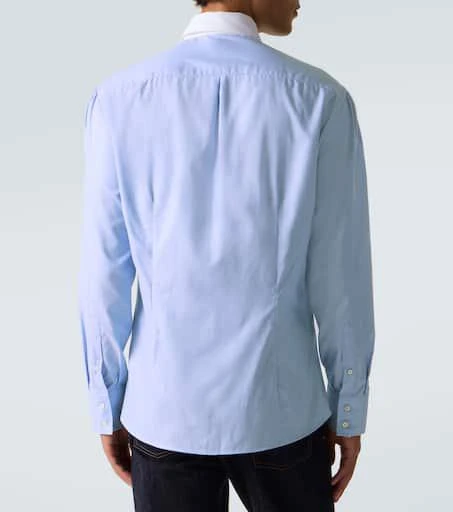 Brunello Cucinelli Cotton poplin shirt 4